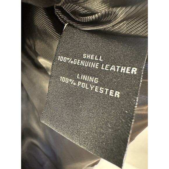 Bagatelle Size M 100% Leather Tailored Jacket Black TIMELESS, SOPHISTICATED!!🤩 - Picture 14 of 16